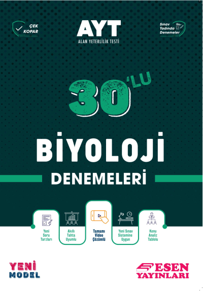 AYT 30'lu Biyoloji Denemeleri