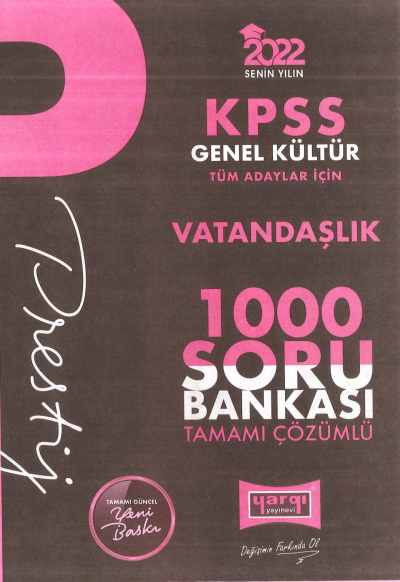 PRESTİJ VATANDAŞLIK TAMAMI ÇÖZÜMLÜ SORU BANKASI Zeta Fotokopi