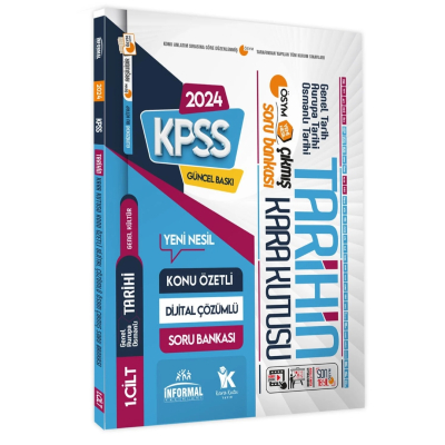 TARİHİN KARAKUTUSU ÇIKMIŞ SORU BANKASI 1. CİLT (GENEL TARİH- AVRUPA TARİHİ-OSMANLI TARİHİ) Zeta Fotokopi