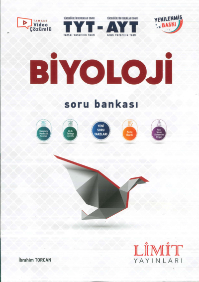 TYT AYT Biyoloji Soru Bankası Limit Yayınları Zeta Fotokopi