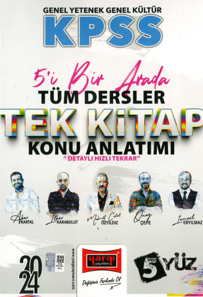 5'İ 1 ARADA TÜM DERSLER TEK KİTAP KONU ANLATIMI DETAYLI HIZLI TEKRAR (5YÜZ SERİSİ) Zeta Fotokopi