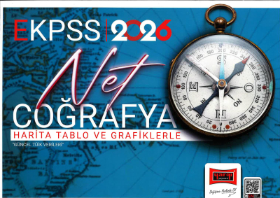 2026 EKPSS Harita Tablo ve Grafiklerle Net Coğrafya Yargı Yayınları (Renkli Almanız Önerili) Zeta Fotokopi