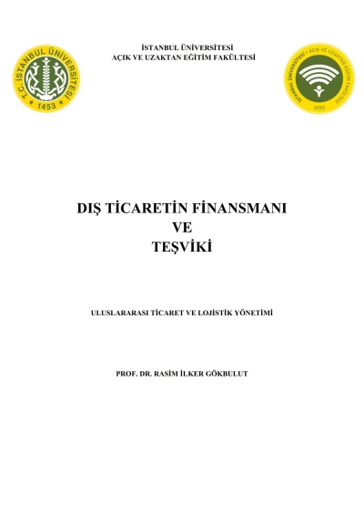 Dış Ticaretin Finansmanı ve Teşviki Zeta Fotokopi