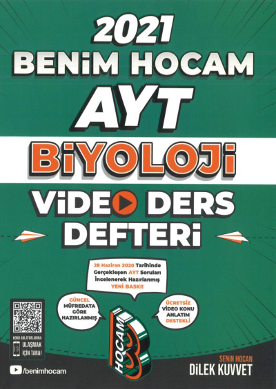 AYT BİYOLOJİ VİDEO DERS DEFTERİ