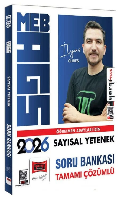 2026 MEB-AGS Öğretmen Adayları İçin Tamamı Çözümlü Sayısal Soru Bankası (İlyas Güneş) Yargı Yayınları Zeta Fotokopi
