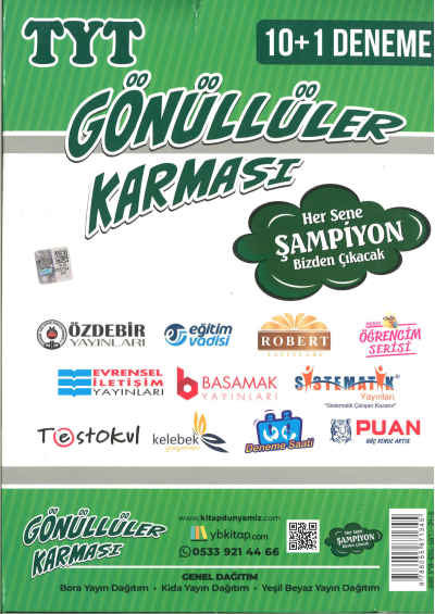 TYT Zümrüt Serisi 10+1 Deneme Zeta Fotokopi