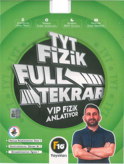 TYT Fizik Full Tekrar Vip Fizik Anlatıyor Zeta Fotokopi