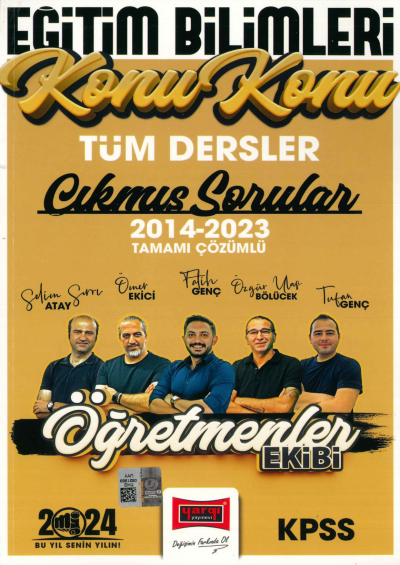 KONU KONU ÇIKMIŞ SORULAR 2014-2023 TAMAMI ÇÖZÜMLÜ ÖĞRETMENLER EKİBİ Zeta Fotokopi