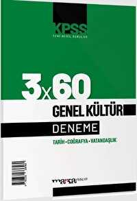 GK 3*60 DENEME (TARİH-COĞ.-VAT) TAMAMI VİDEO ÇÖZÜMLÜ Zeta Fotokopi