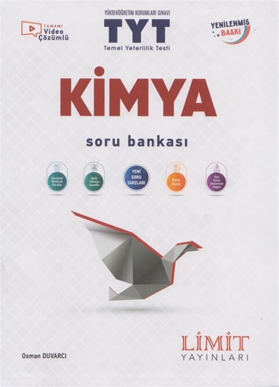 TYT Kimya Soru Bankası Limit Yayınları Zeta Fotokopi