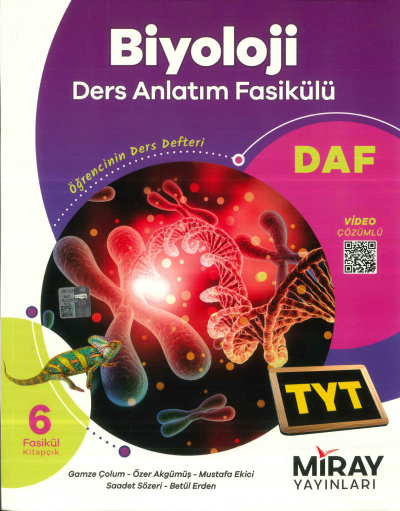 TYT Biyoloji Ders Anlatım Fasikülleri Miray Yayınları