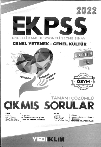 EKPSS TÜM ADAYLAR TAMAMI ÇÖZÜMLÜ ÇIKMIŞ SORULAR Zeta Fotokopi