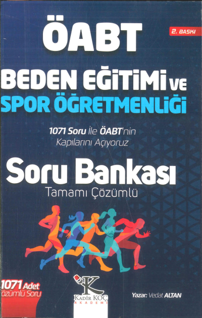 BEDEN EĞİTİMİ VE SPOR ÖÜRETMENLİĞİ 1071 TAMAMI ÇÖZÜMLÜ SORU BANKASI Zeta Fotokopi