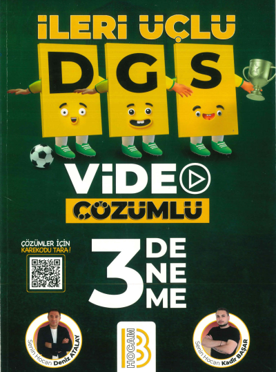 İLERİ ÜÇLÜ 3 DENEME VİDEO ÇÖZÜMLÜ Zeta Fotokopi