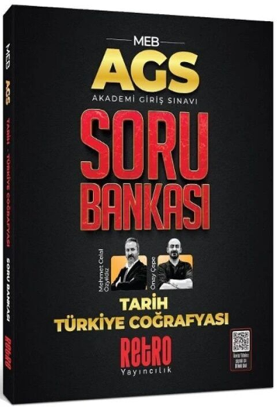 2025 MEB AGS Tarih ve Türkiye Coğrafyası Soru Bankası Retro Yayıncılık Zeta Fotokopi
