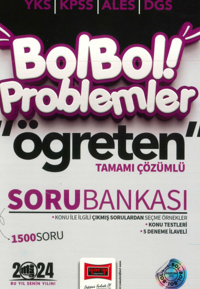 BOL BOL PROBLEMLER ÖĞRETEN TAMAMI ÇÖZÜMLÜ SORU BANKASI Zeta Fotokopi