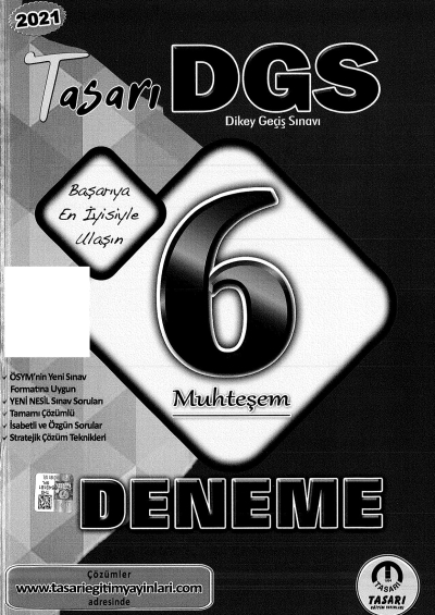 6'LI DENEME Zeta Fotokopi