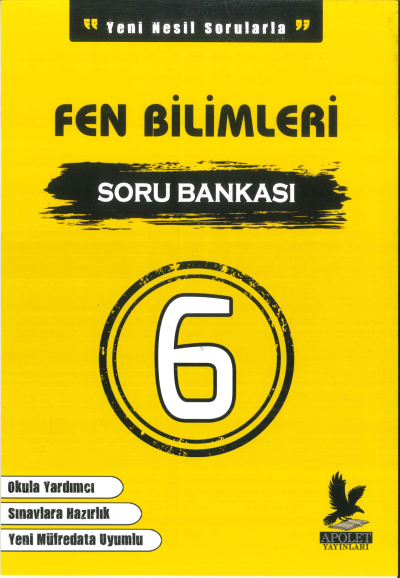 6.SINIF FEN BİLİMLERİ SORU BANKASI Apolet Yayınları Zeta Fotokopi