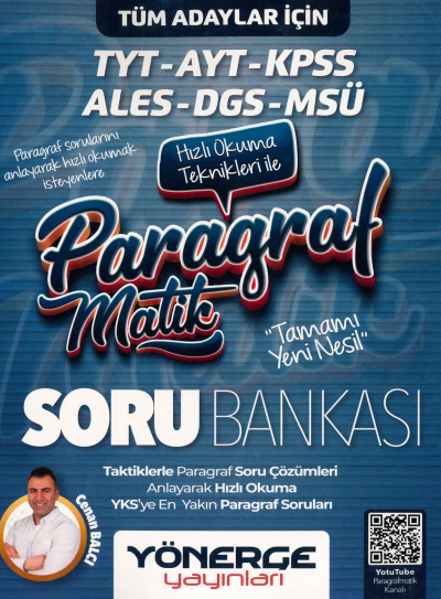 PARAGRAFMATİK HIZLI OKUMA TEKNİKLERİYLE SORU BANKASI YENİ NESİL Zeta Fotokopi