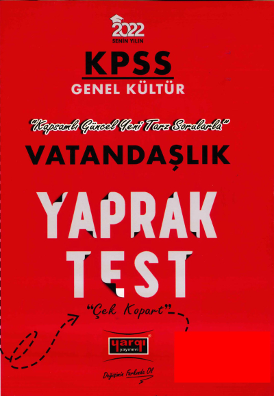 VATANDAŞLIK YAPRAK TEST