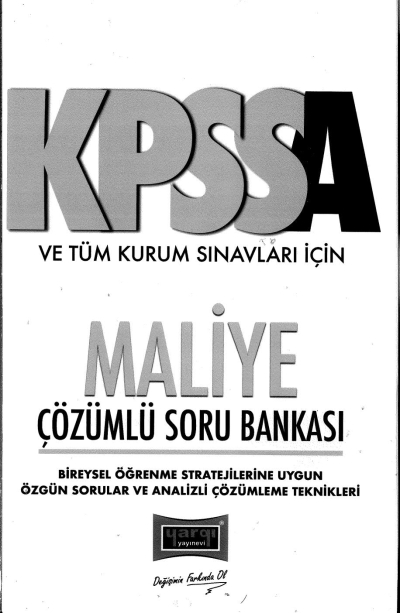 MALİYE ÇÖZÜMLÜ SORU BANKASI Zeta Fotokopi