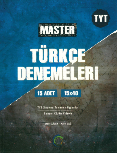 TYT Master 15 Türkçe Denemeleri Okyanus Yayınları Zeta Fotokopi