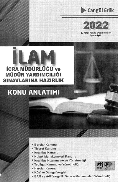 İLAM İCRA MÜDÜRLÜĞÜ KONU ANLATIMI Zeta Fotokopi