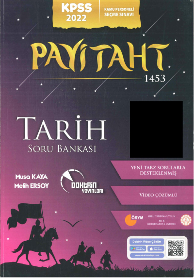 PAYİTAHT 1453 TARİH SORU BANKASI SORU BANKASI Zeta Fotokopi