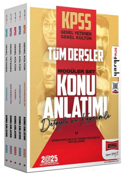 Yargı Yayınları 2025 KPSS Genel Yetenek Genel Kültür Konu Anlatımlı TÜRKÇE Zeta Fotokopi