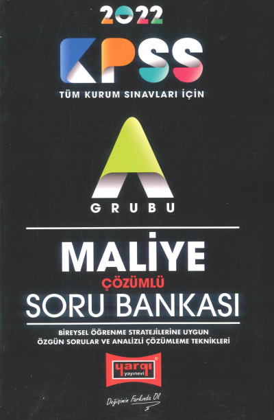 KPSS - A MALİYE ÇÖZÜMLÜ SORU BANKASI 2022 Zeta Fotokopi