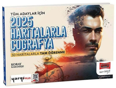 2025 KPSS Haritalarla Coğrafya Yargı Yayınları Zeta Fotokopi