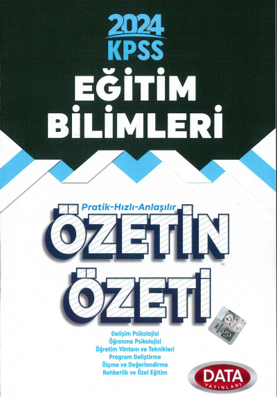 EĞİTİM BİLİMLERİ ÖZETİN ÖZETİ TÜM DERSLER Zeta Fotokopi
