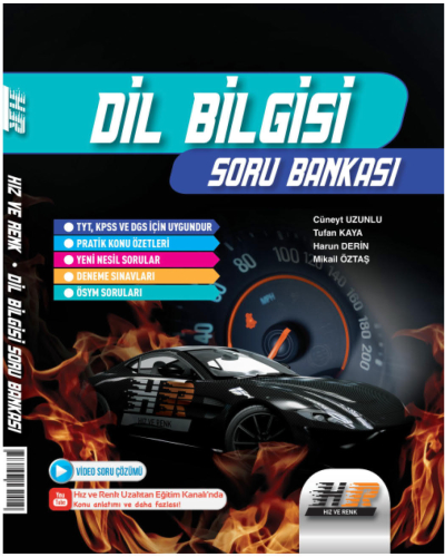 TYT AYT Dil Bilgisi Soru Bankası Hız ve Renk Yayınları Zeta Fotokopi