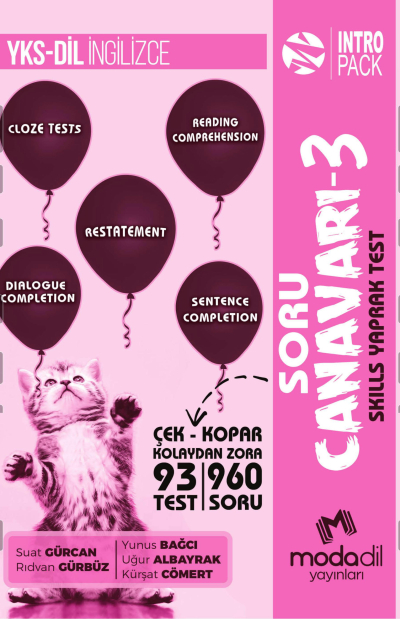 YKS-DİL Soru Canavarı-3 Zeta Fotokopi