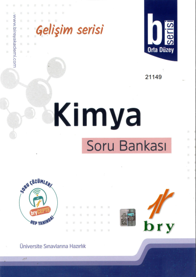 KİMYA SORU BANKASI B SERİSİ ORTA DÜZEY Zeta Fotokopi