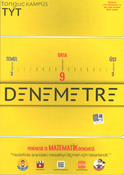 TYT Denemetre 15 Matematik Denemesi Zeta Fotokopi