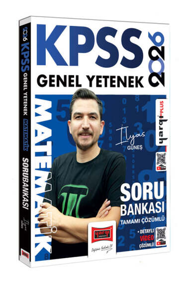 2026 KPSS Matematik Soru Bankası Çözümlü - İlyas Güneş Yargı Yayınları Zeta Fotokopi