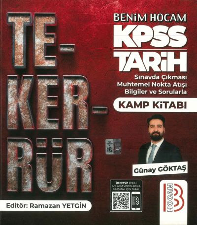 TEKERRÜR TARİH KAMP KİTABI SINAVDA ÇIKMASI MUHTEMEL NOKTA ATIŞI BİLGİLER VE SORULARLA Zeta Fotokopi