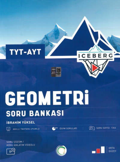 TYT-AYT ICEBERG Geometri Soru Bankası Orta Düzey Zeta Fotokopi