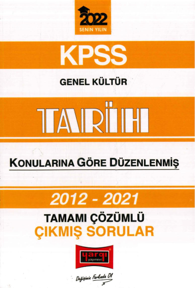 2012-2021 KONULARINA GÖRE DÜZENLENMİŞ ÇÖZÜMLÜ TARİH ÇIKMIŞ SORULAR Zeta Fotokopi