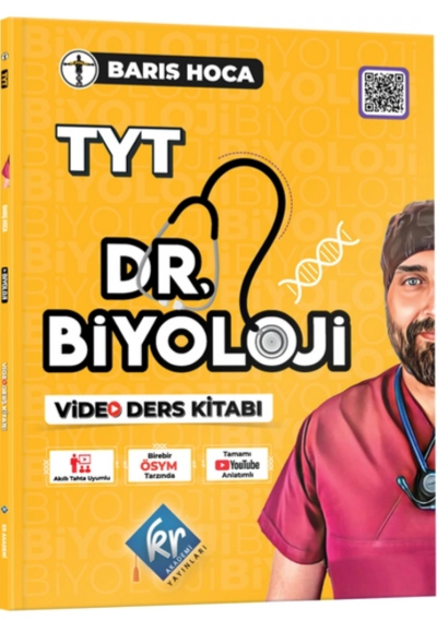 Barış Hoca TYT Dr. Biyoloji Video Ders Kitabı Zeta Fotokopi