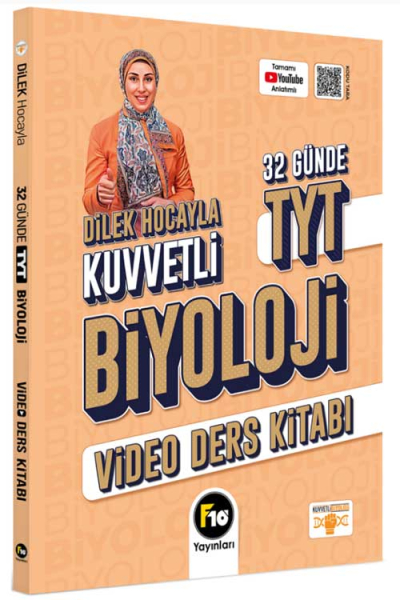 Dilek Hocayla 32 Günde TYT Biyoloji Video Ders Kitabı Zeta Fotokopi