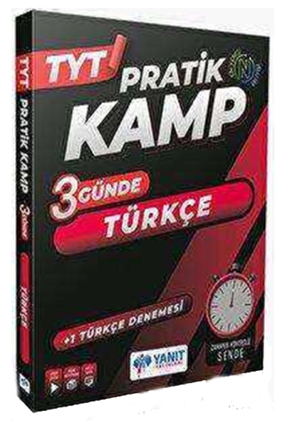 TYT Pratik Kamp 3 Günde Türkçe Yanıt Yayınları Zeta Fotokopi