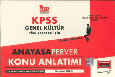 ANAYASA PERVER KONU ANLATIMI Zeta Fotokopi