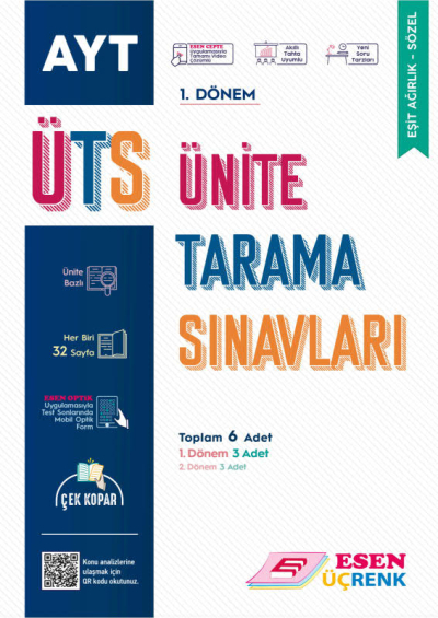 AYT Ünite Tarama Testleri (EA-Sözel) Zeta Fotokopi