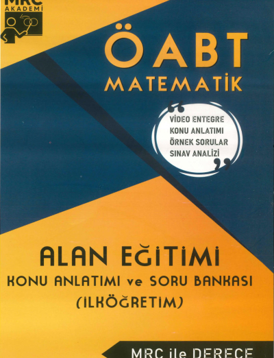 ÖABT İLKÖĞRETİM MATEMATİK ALAN EĞİTİMİ KONU ANLATIMI VE SORU BANKASI MRC İLE DERECE Zeta Fotokopi