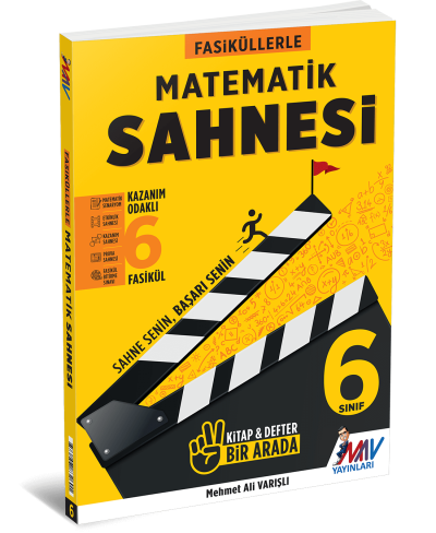 6. Sınıf Matematik Sahnesi MAV Yayınları Zeta Fotokopi