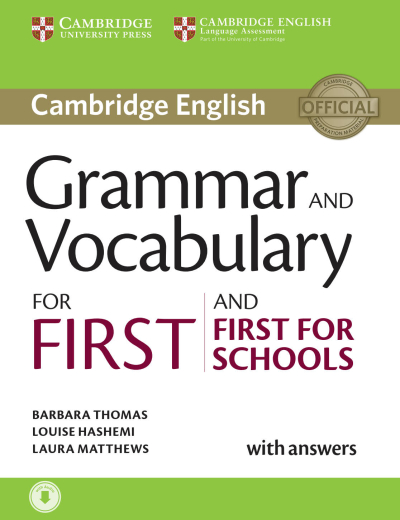 Grammar and Vocabulary for First and First for Schools Book with Answers Zeta Fotokopi