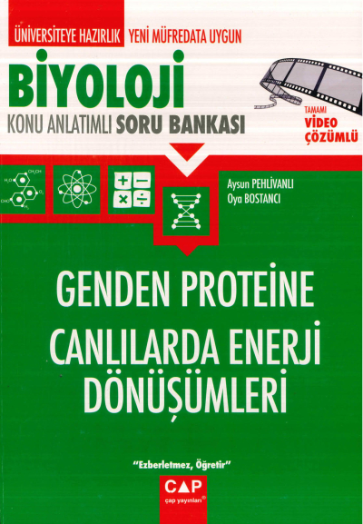 BİYOLOJİ GENDEN PROTEİNE CANLILARDA ENERJİ DÖNÜŞÜMLERİ KONU ANLATIMLI SORU BANKASI Zeta Fotokopi