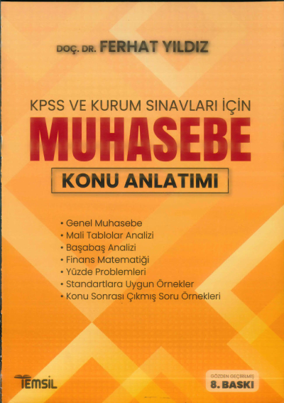 KPSS VE KURUM SINAVLARI İÇİN MUHASEBE KONU ANLATIMLI Zeta Fotokopi
